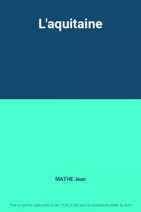 Couverture du produit · L'aquitaine