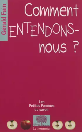 Couverture du produit · Comment entendons-nous ? NED