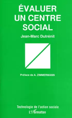 Couverture du produit · Evaluer un centre social