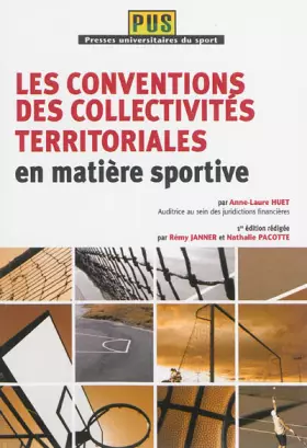 Couverture du produit · Les conventions des collectivités territoriales en matière sportive