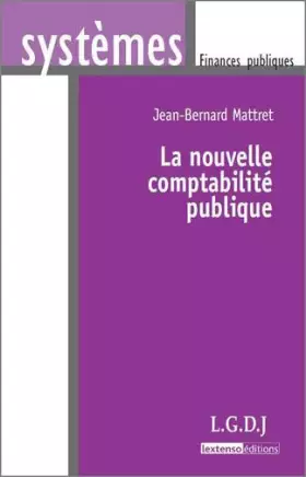 Couverture du produit · La nouvelle comptabilité publique