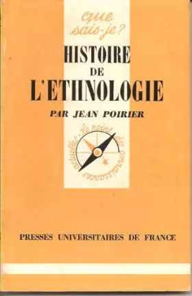 Couverture du produit · Histoire de l'ethnologie