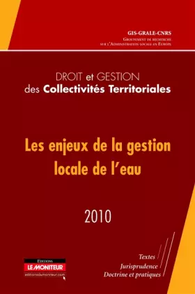 Couverture du produit · Droit et gestion des collectivités territoriales - 2010