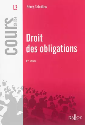 Couverture du produit · Droit des obligations - 11e éd.