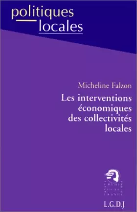 Couverture du produit · Les interventions économiques des collectivités locales