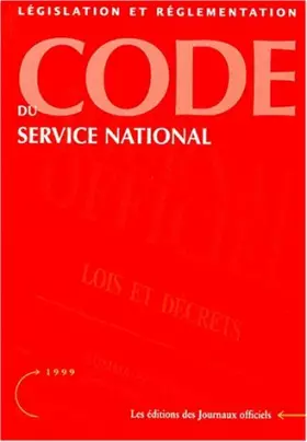 Couverture du produit · Code du service national