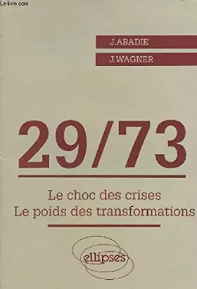 Couverture du produit · 1929-1973 - Le choc des crises, le poids des transformations