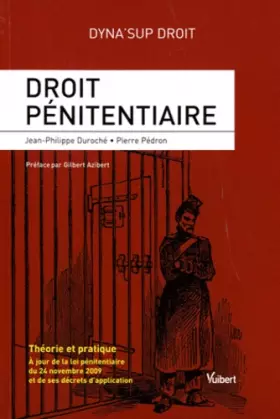 Couverture du produit · Droit pénitentiaire