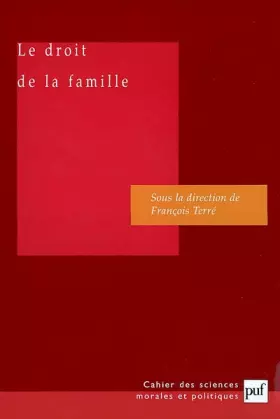 Couverture du produit · Le Droit de la famille