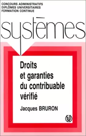 Couverture du produit · Droits et garanties du contribuable vérifié, 1991