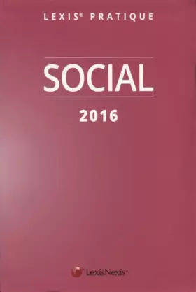 Couverture du produit · Lexis pratique Social 2016