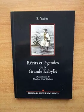 Couverture du produit · Récits et légendes de la Grande Kabylie