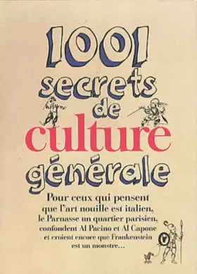 Couverture du produit · 1001 secrets de culture générale