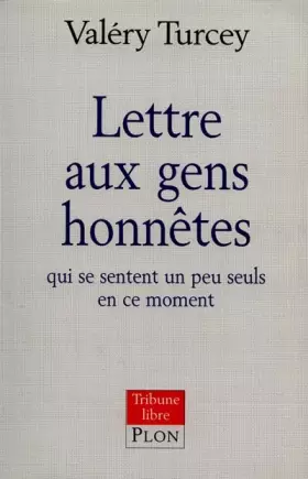 Couverture du produit · Lettre aux gens honnêtes