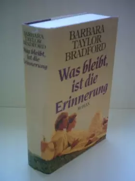 Couverture du produit · Was bleibt, ist die Erinnerung
