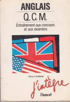 Couverture du produit · Anglais  QCM  première et deuxième langues