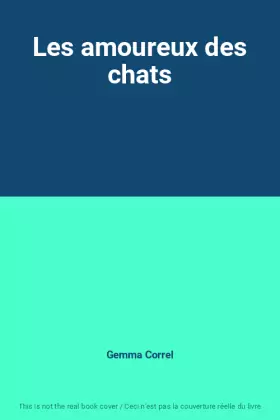 Couverture du produit · Les amoureux des chats