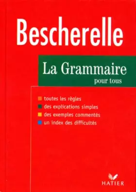 Couverture du produit · Bescherelle : Grammaire , édition 97