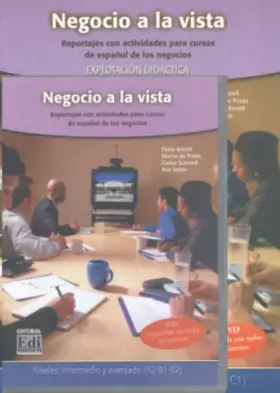 Couverture du produit · Negocio a la vista: livre seul : Reportajes con actividades para cursos de español de los negocios