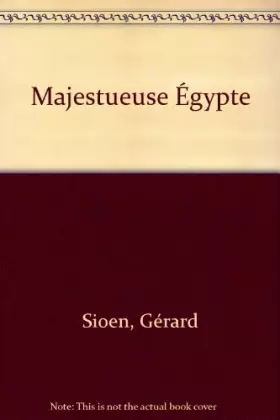 Couverture du produit · Majestueuse Égypte
