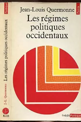 Couverture du produit · Régimes politiques occidentaux (les)
