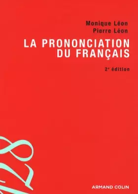 Couverture du produit · La prononciation du français