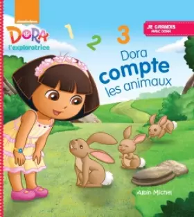 Couverture du produit · Dora compte les animaux