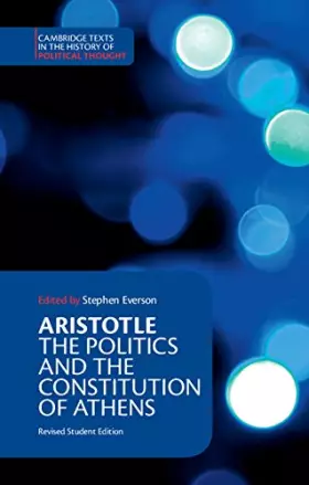 Couverture du produit · Aristotle: The Politics and the Constitution of Athens