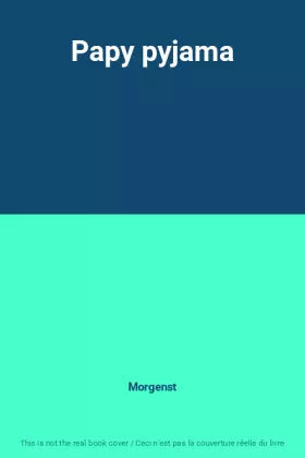 Couverture du produit · Papy pyjama