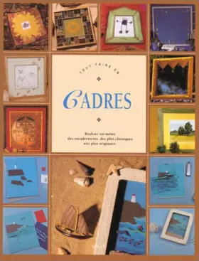 Couverture du produit · Tout faire en cadres