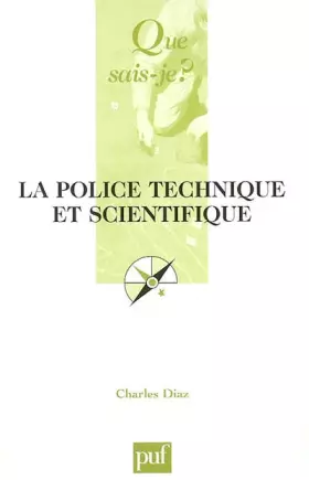 Couverture du produit · La police technique et scientifique