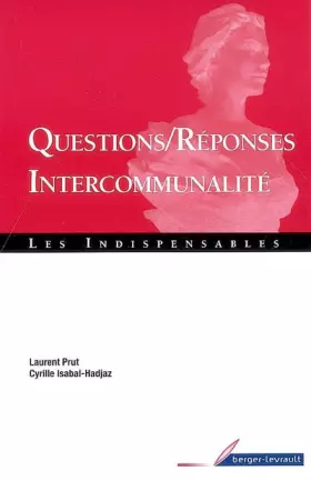 Couverture du produit · QUESTIONS REPONSES INTERCOMMUNALITE 1ERE EDITION