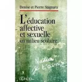 Couverture du produit · Education affective et sexuelle en milieu scolaire