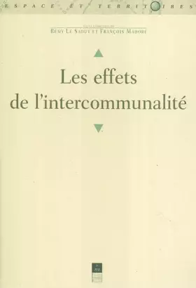Couverture du produit · Les effets de l'intercommunalité