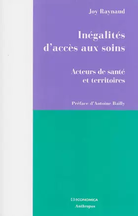 Couverture du produit · Inégalités d'accès aux soins