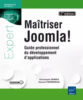 Couverture du produit · Maîtriser Joomla! - Guide professionnel du développement d'applications (2ième édition)