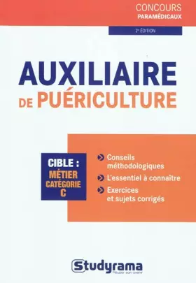 Couverture du produit · Auxiliaire de puériculture