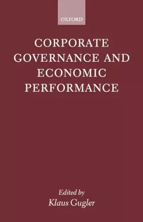 Couverture du produit · Corporate Governance and Economic Performance