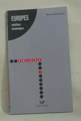 Couverture du produit · Europes, mutations economiques