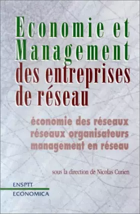 Couverture du produit · Economie et management des entreprises de réseau