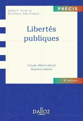 Couverture du produit · Libertés publiques