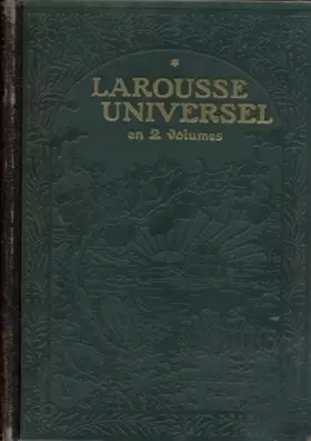 Couverture du produit · Larousse universel (2 volumes)