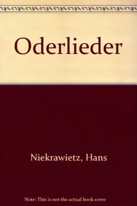 Couverture du produit · Oderlieder - Hans Niekrawietz