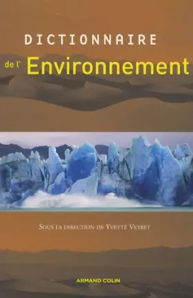 Couverture du produit · Dictionnaire de l'environnement