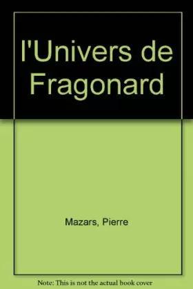 Couverture du produit · L' univers de Fragonard