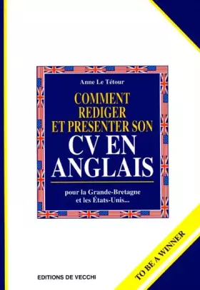 Couverture du produit · Le CV en anglais