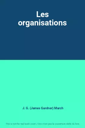 Couverture du produit · Les organisations