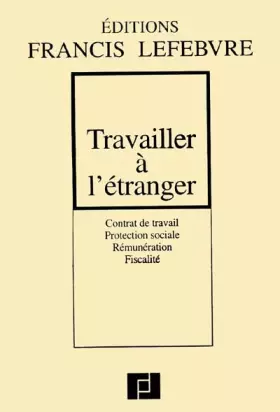 Couverture du produit · Travailler à l'étranger