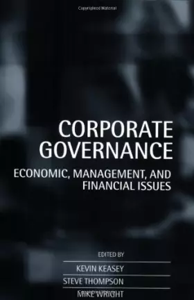 Couverture du produit · Corporate Governance: Economic and Financial Issues