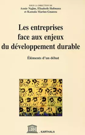 Couverture du produit · Les Entreprises face aux enjeux du développement durable : Éléments d'un débat
